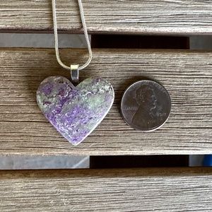 stitchtite pendant with sterling silver chain